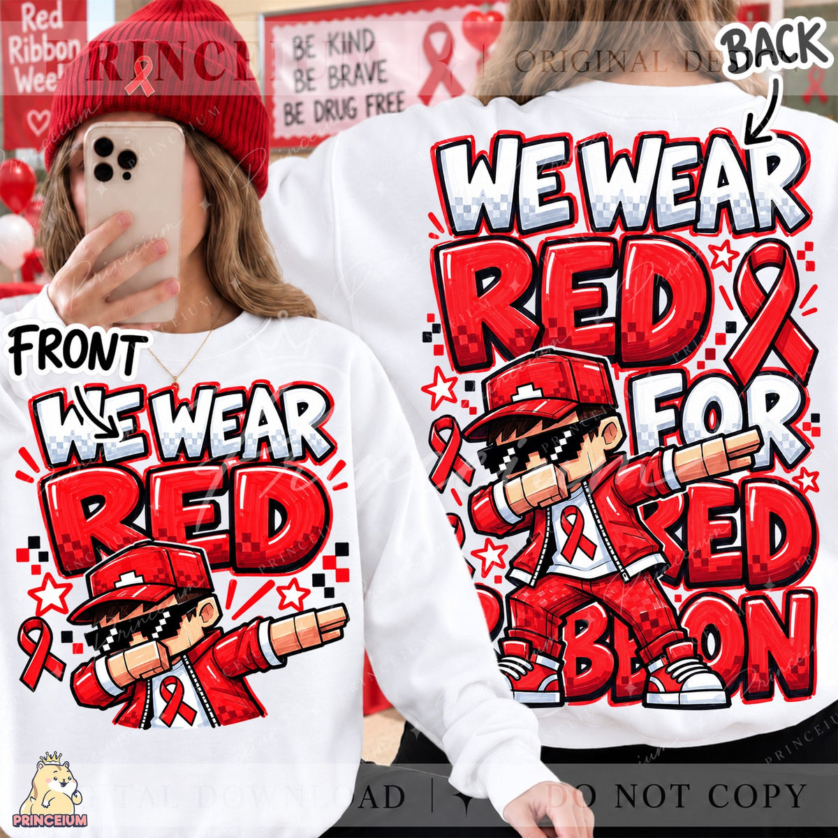 We Wear Red for Red Ribbon