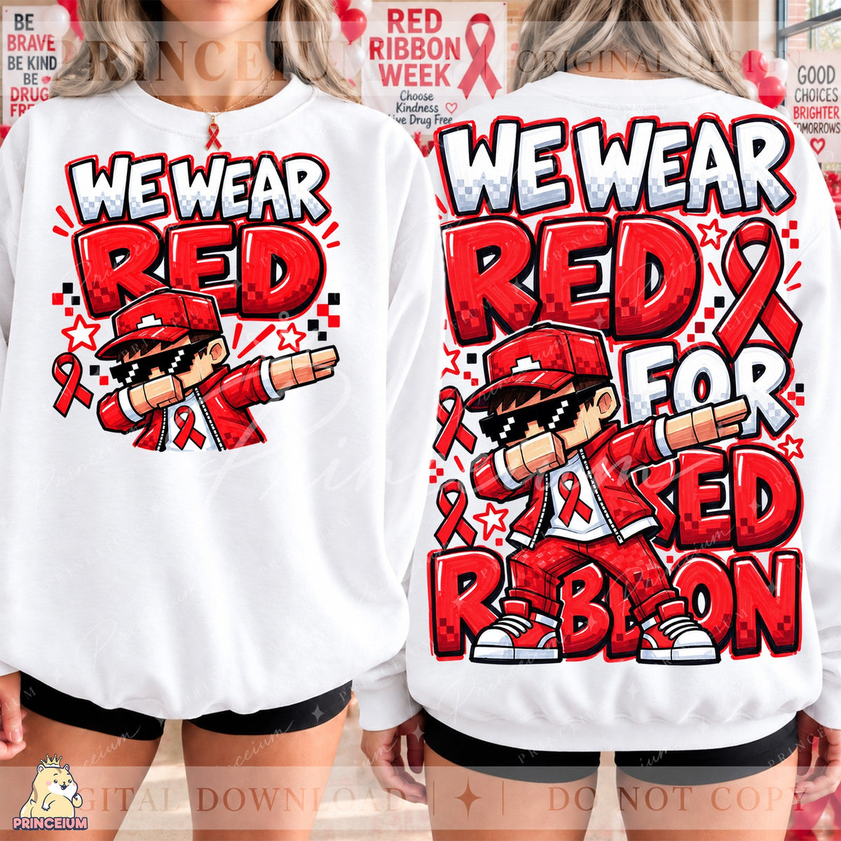 We Wear Red for Red Ribbon