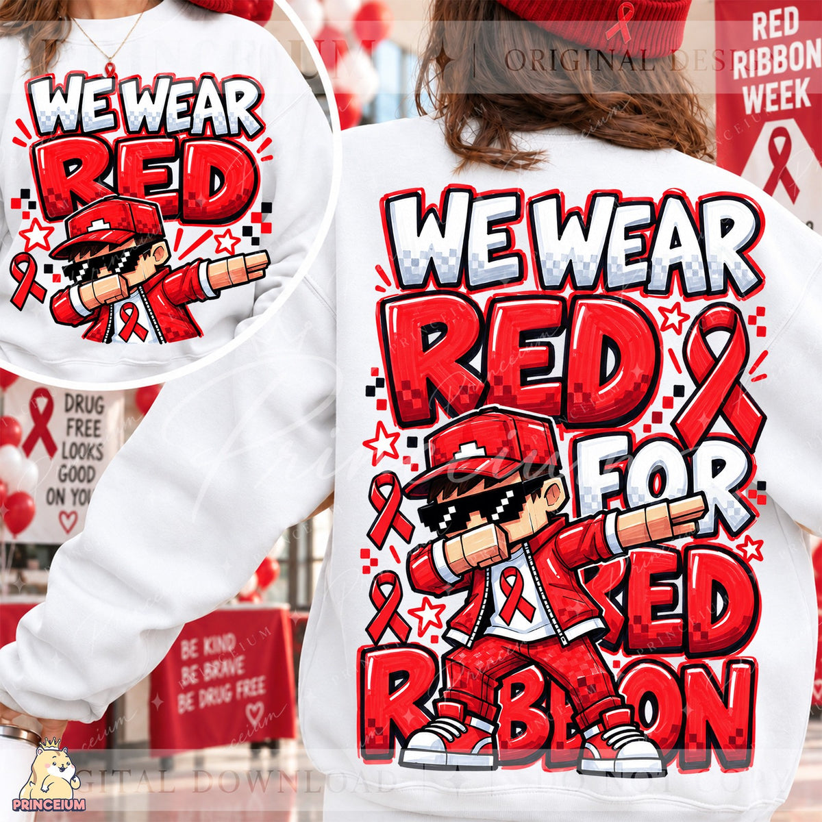 We Wear Red for Red Ribbon