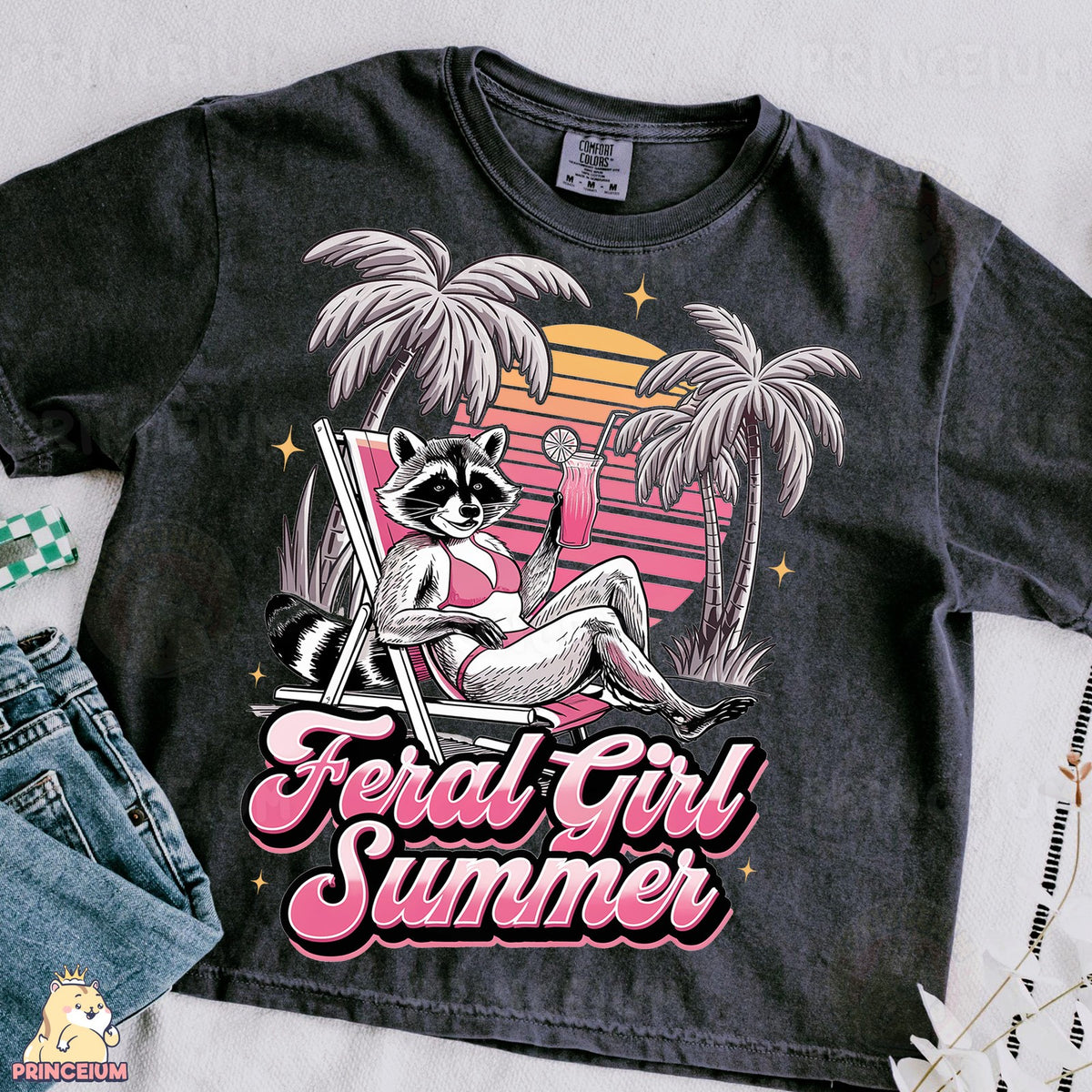 Feral Girl Summer Raccoon