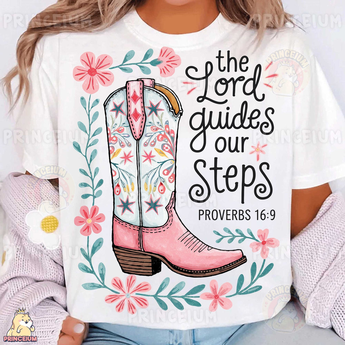 The Lord Guides Our Steps Boot