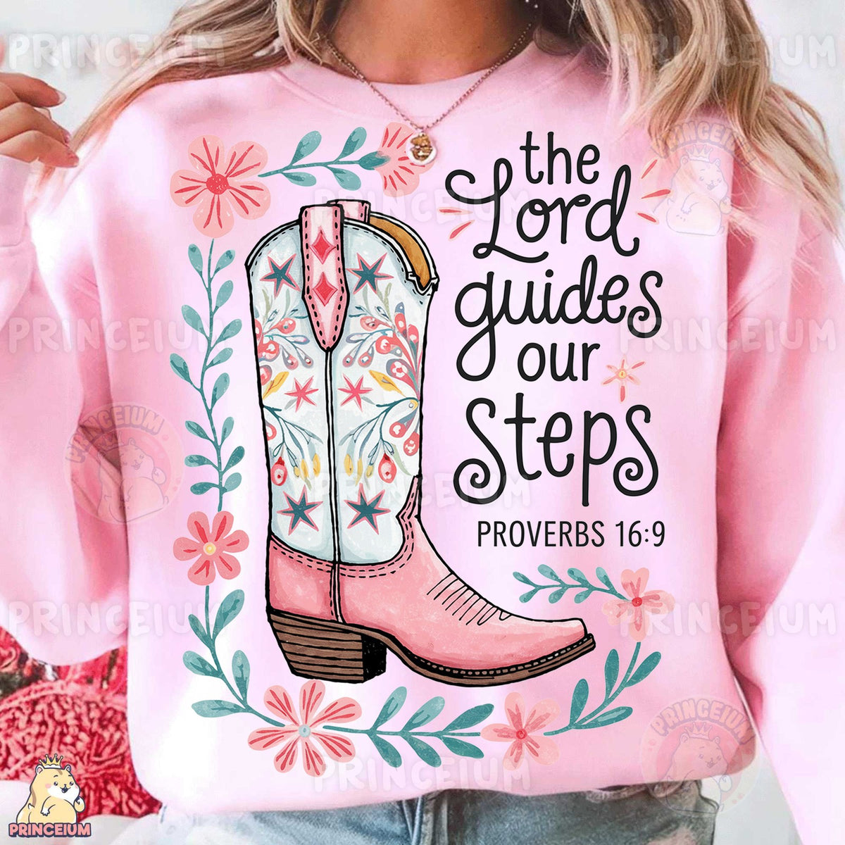 The Lord Guides Our Steps Boot