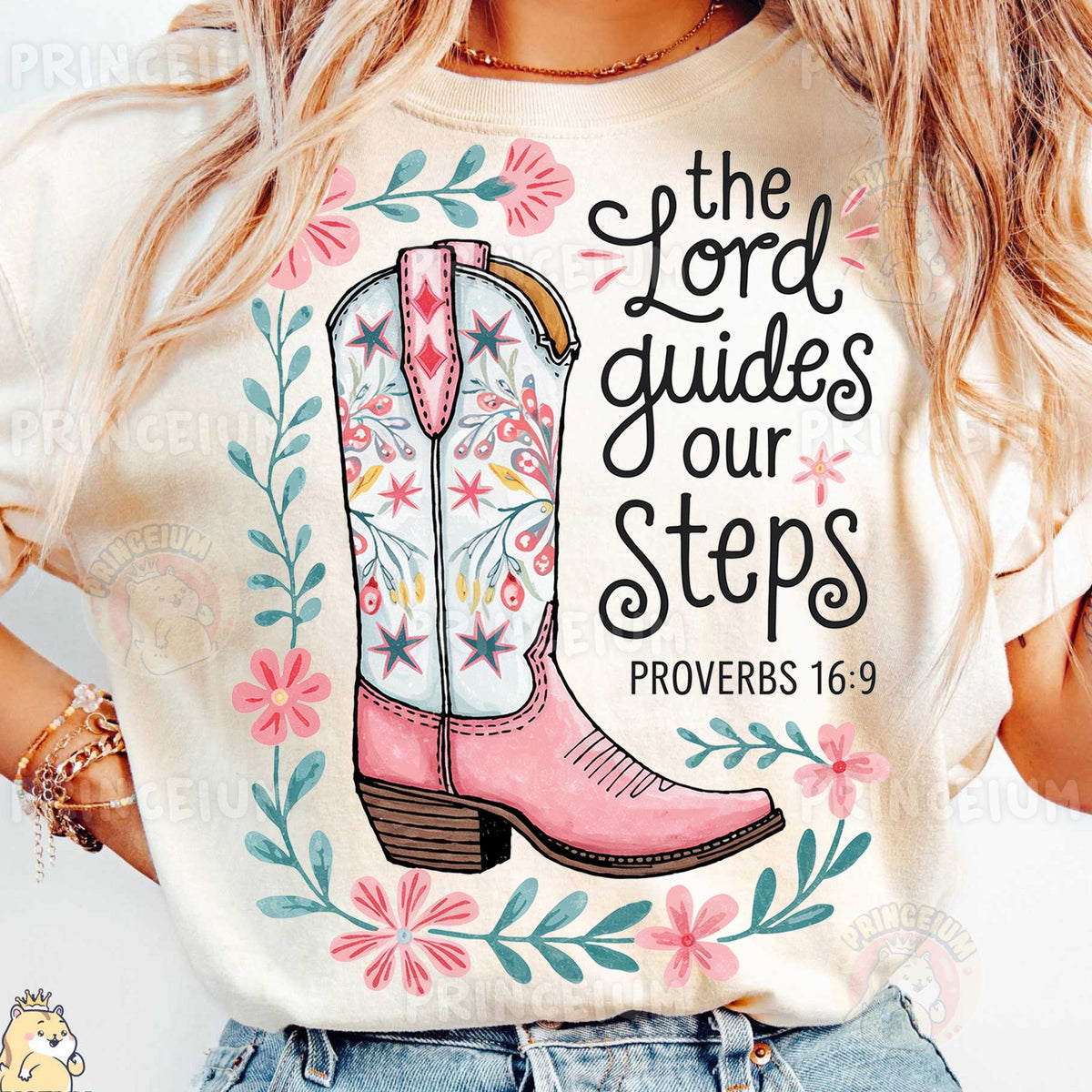 The Lord Guides Our Steps Boot