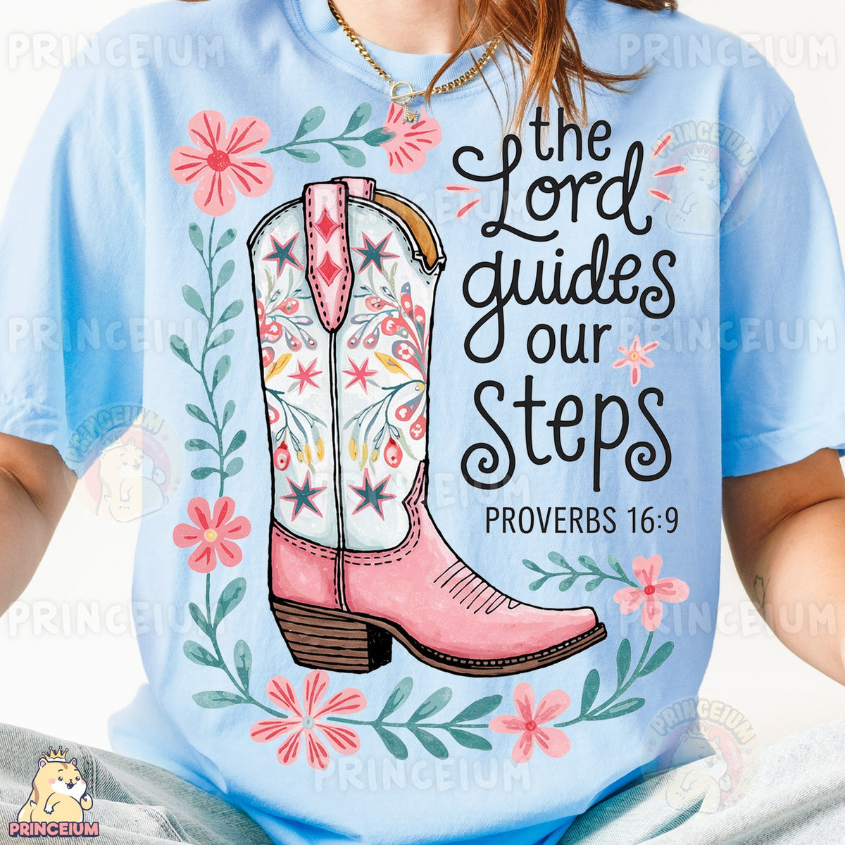 The Lord Guides Our Steps Boot