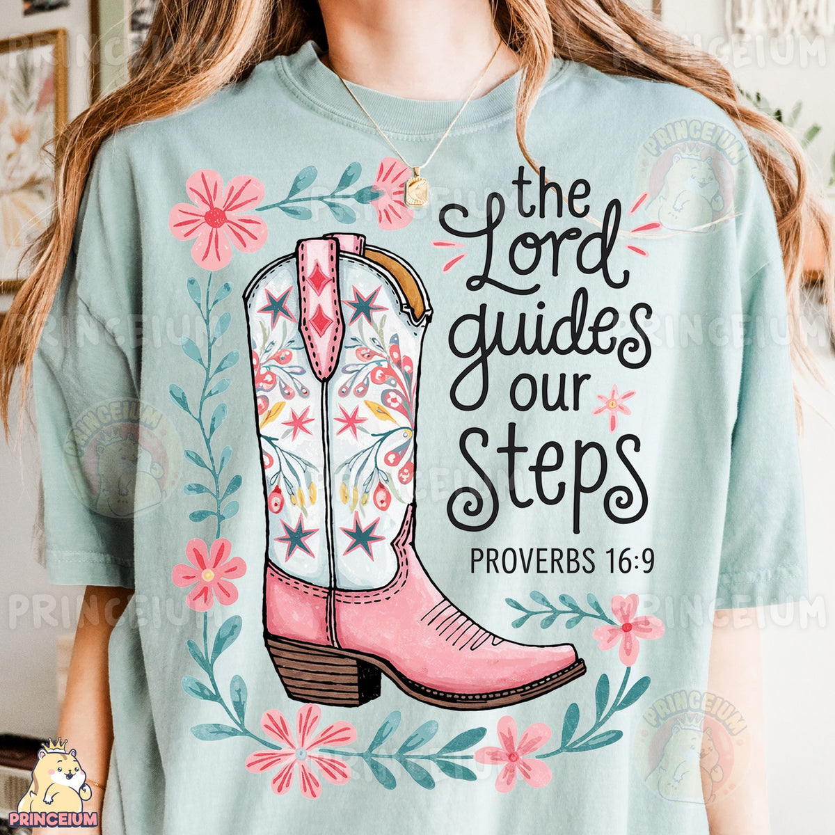 The Lord Guides Our Steps Boot