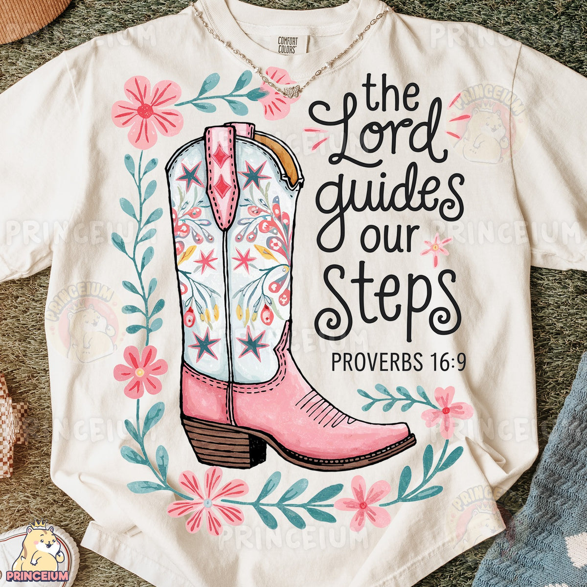 The Lord Guides Our Steps Boot