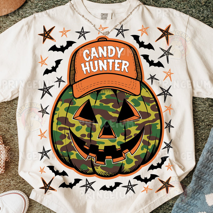 Candy Hunter Camo Pumpkin