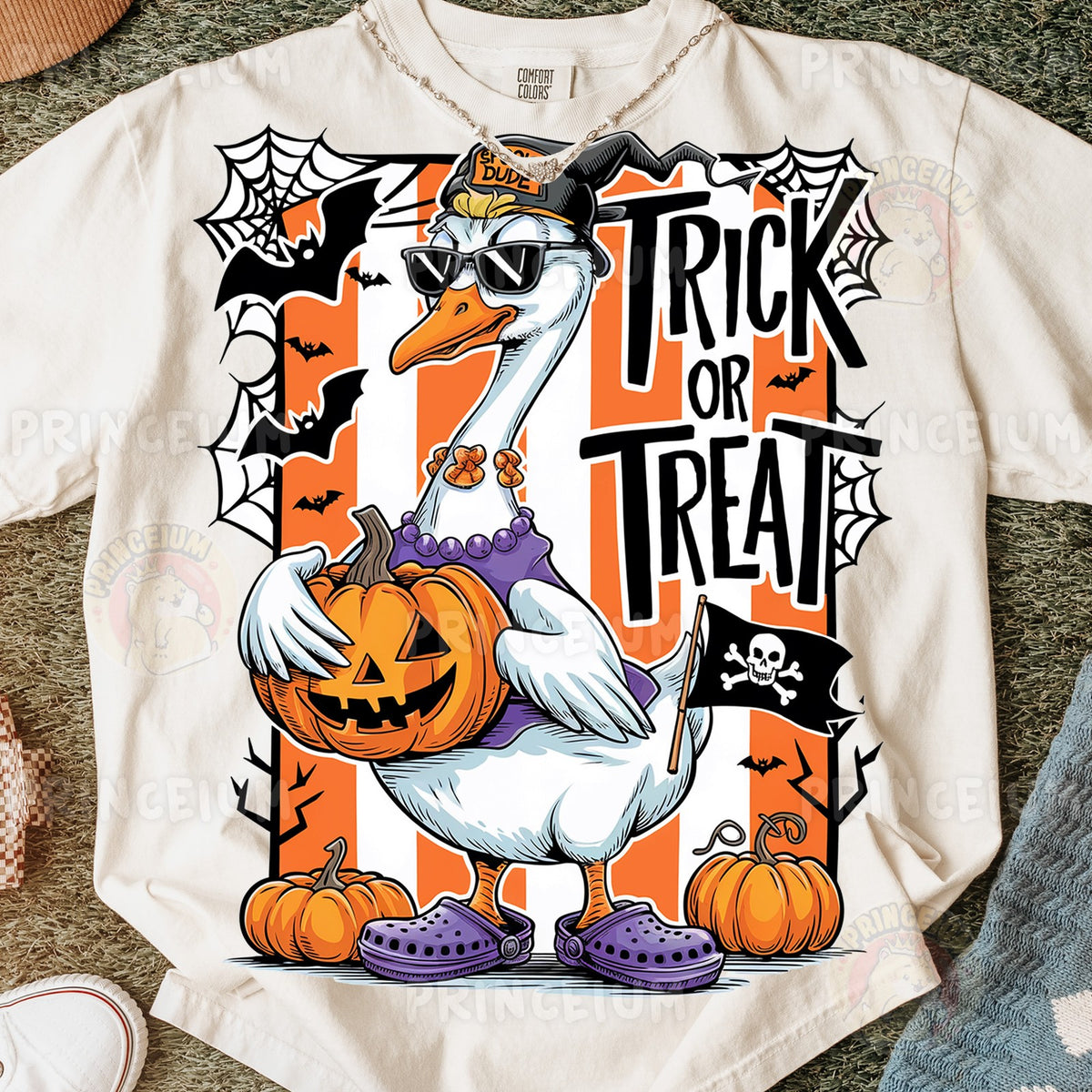 Spooky Dude Goose Trick or Treat