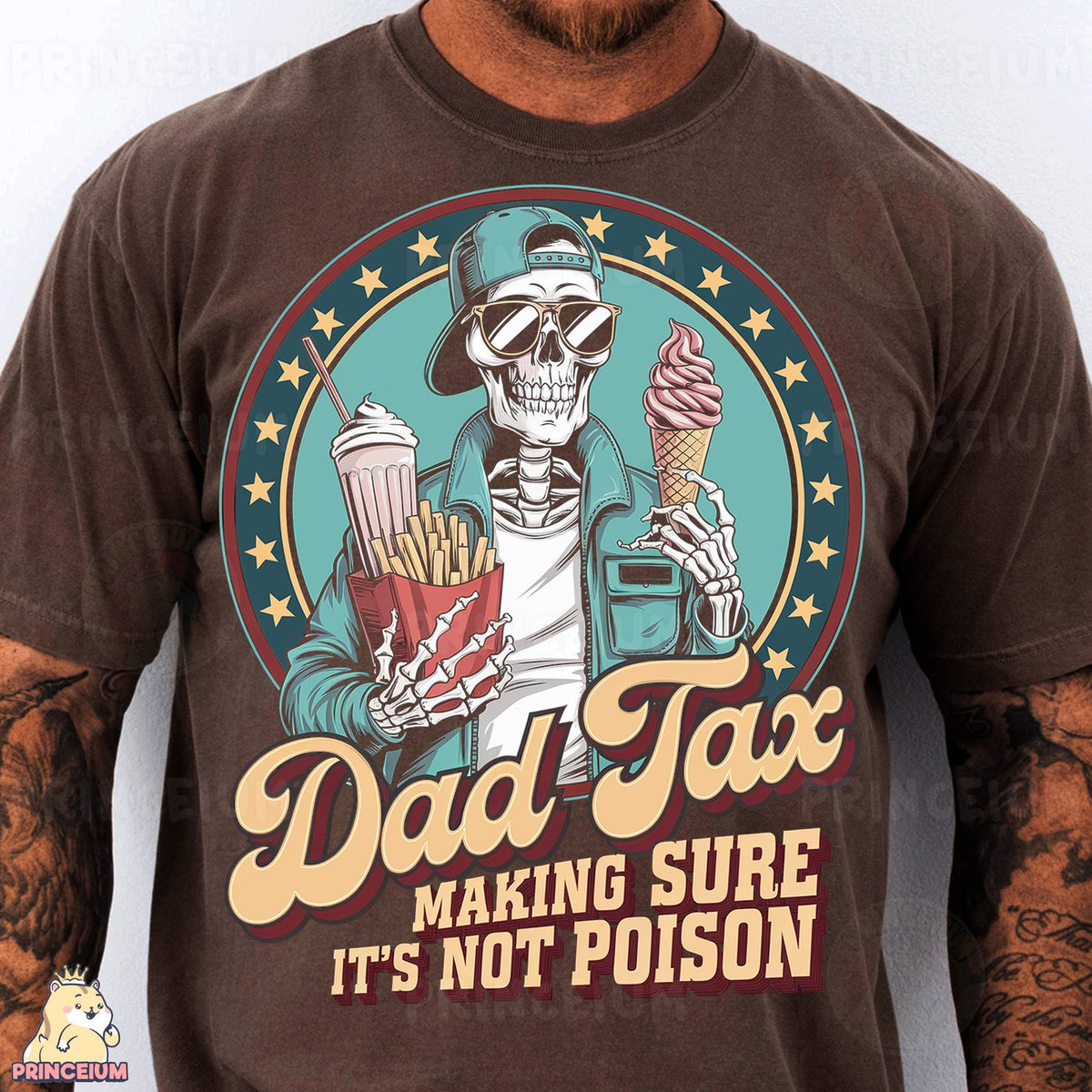 Dad Tax Skeleton