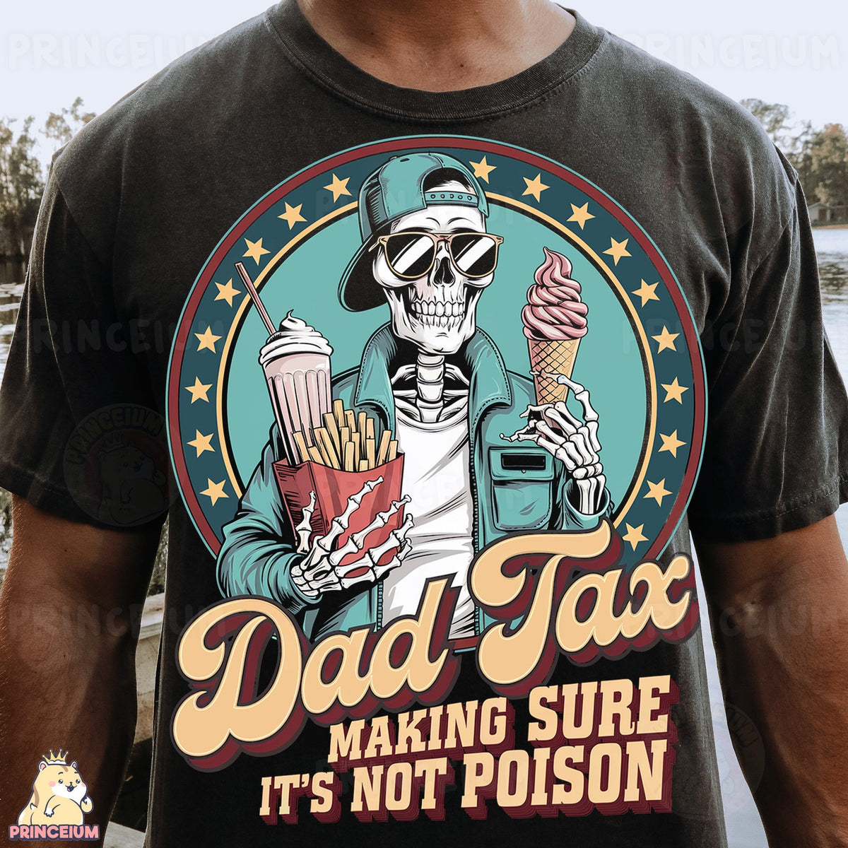 Dad Tax Skeleton