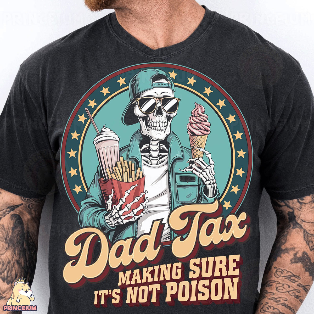 Dad Tax Skeleton