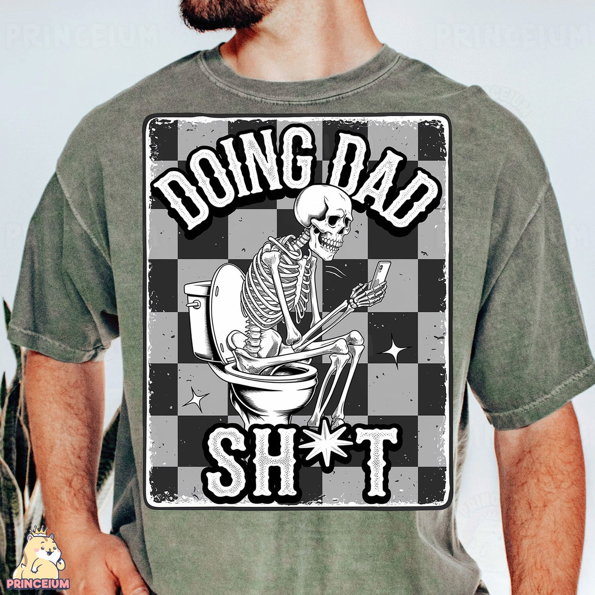 Doing Dad Sh*t Skeleton