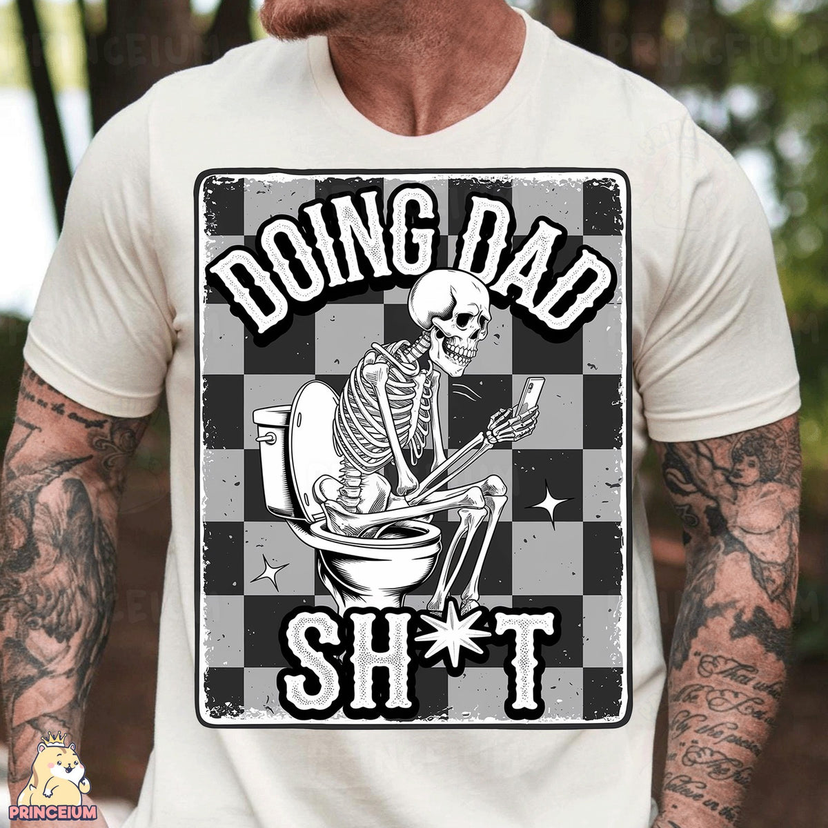 Doing Dad Sh*t Skeleton