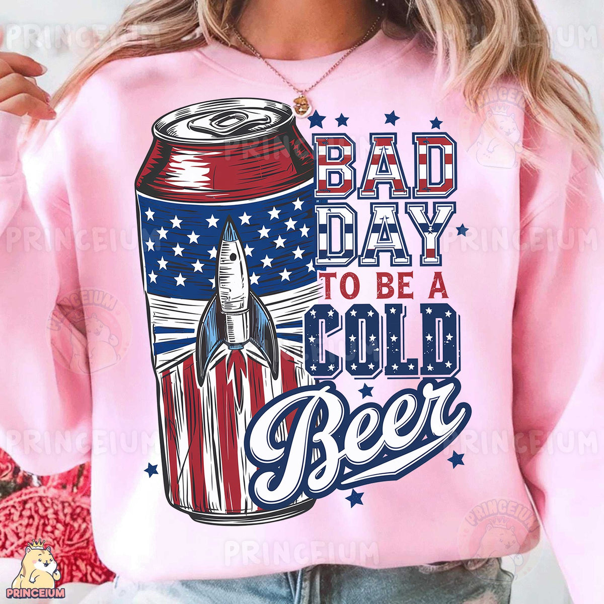 Patriotic Cold Beer Rocket