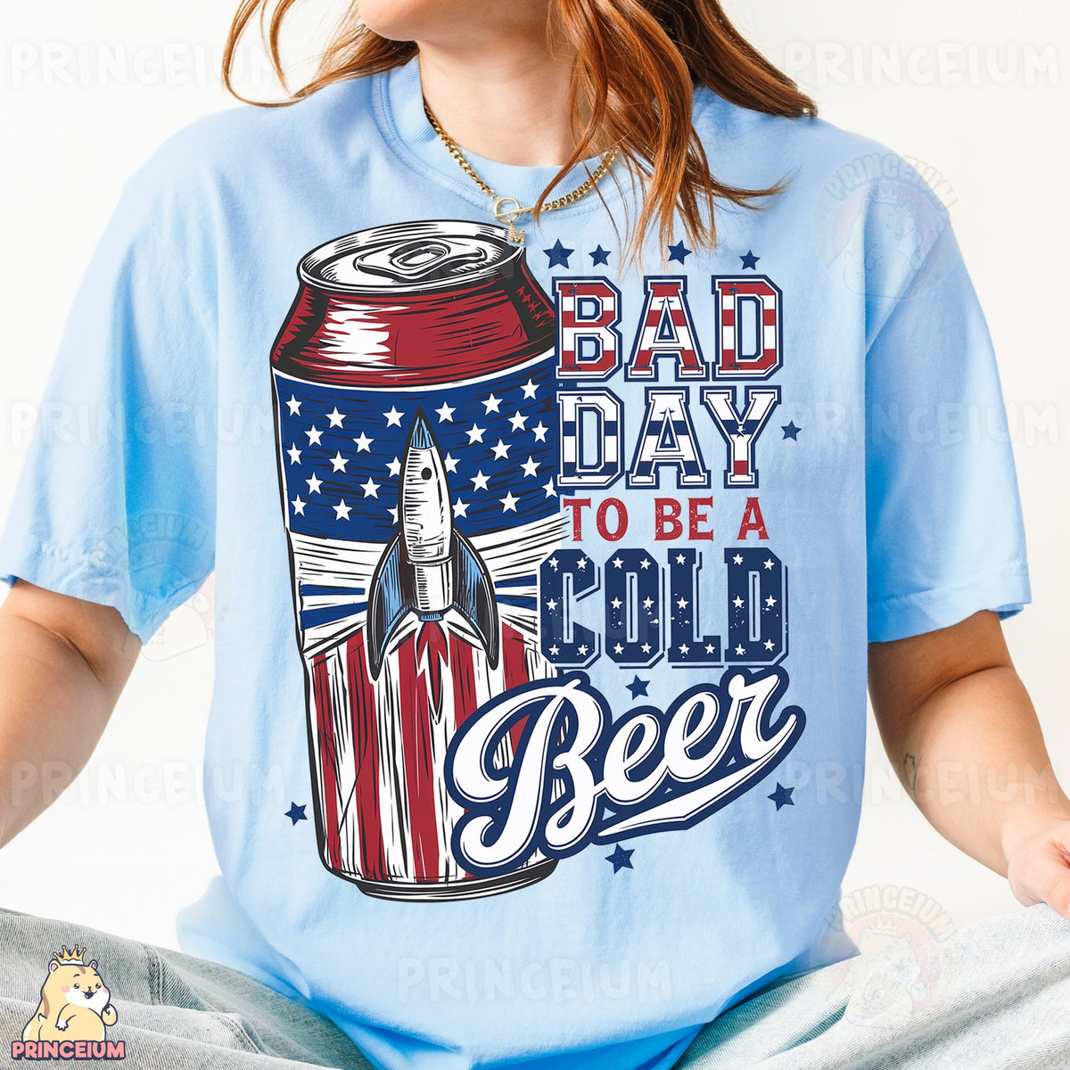 Patriotic Cold Beer Rocket