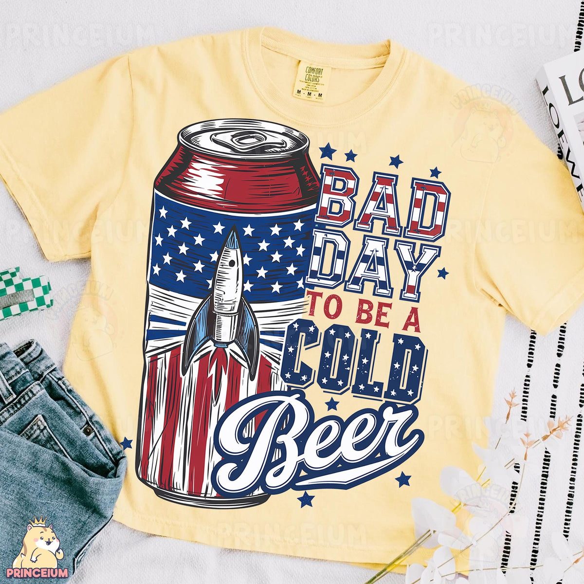 Patriotic Cold Beer Rocket