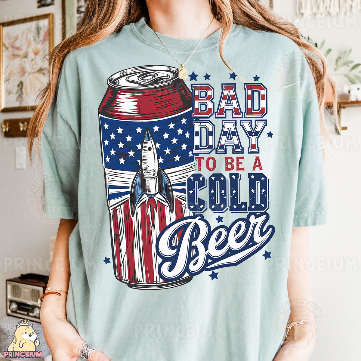 Patriotic Cold Beer Rocket