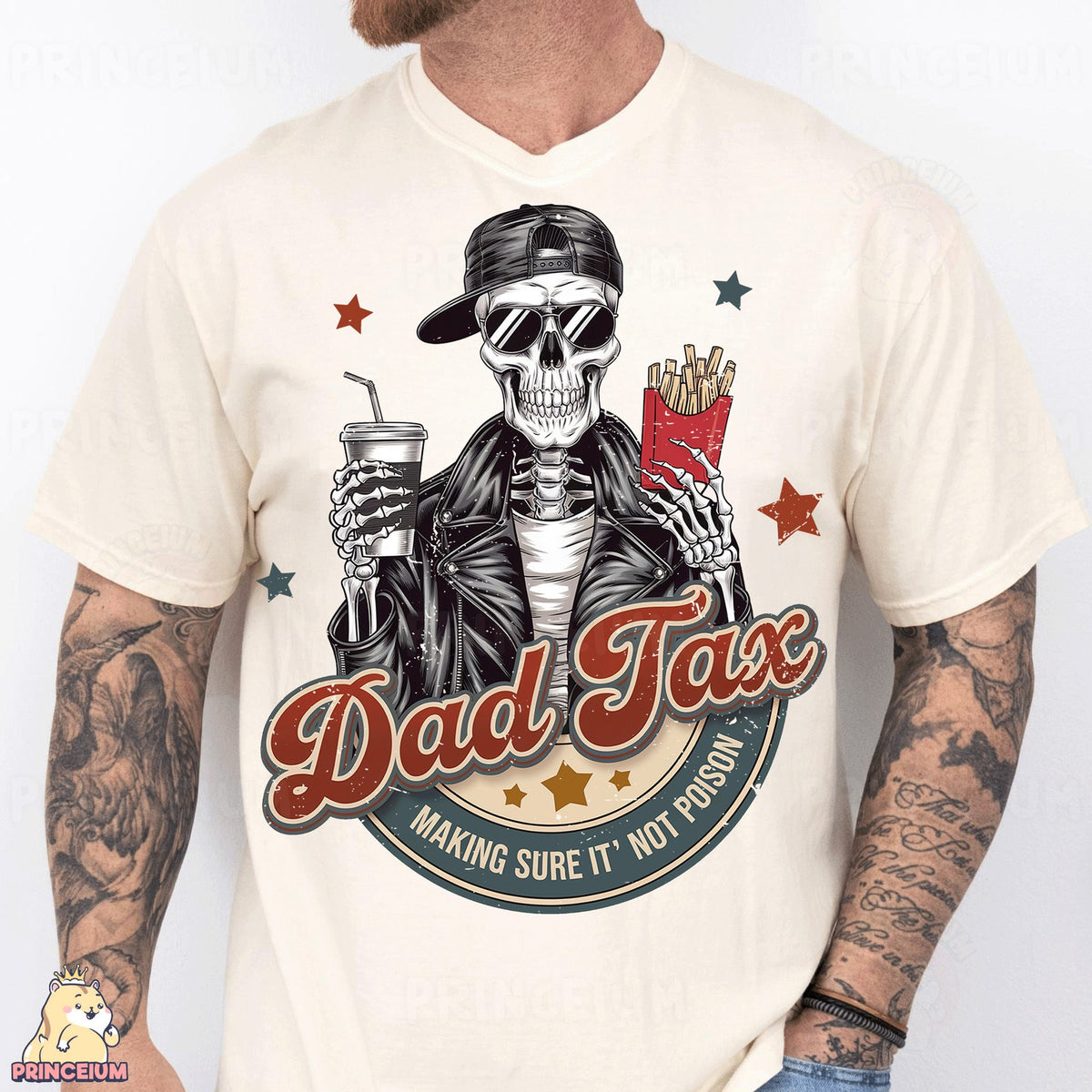 Dad Tax Skeleton