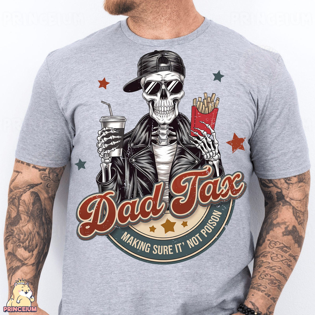 Dad Tax Skeleton