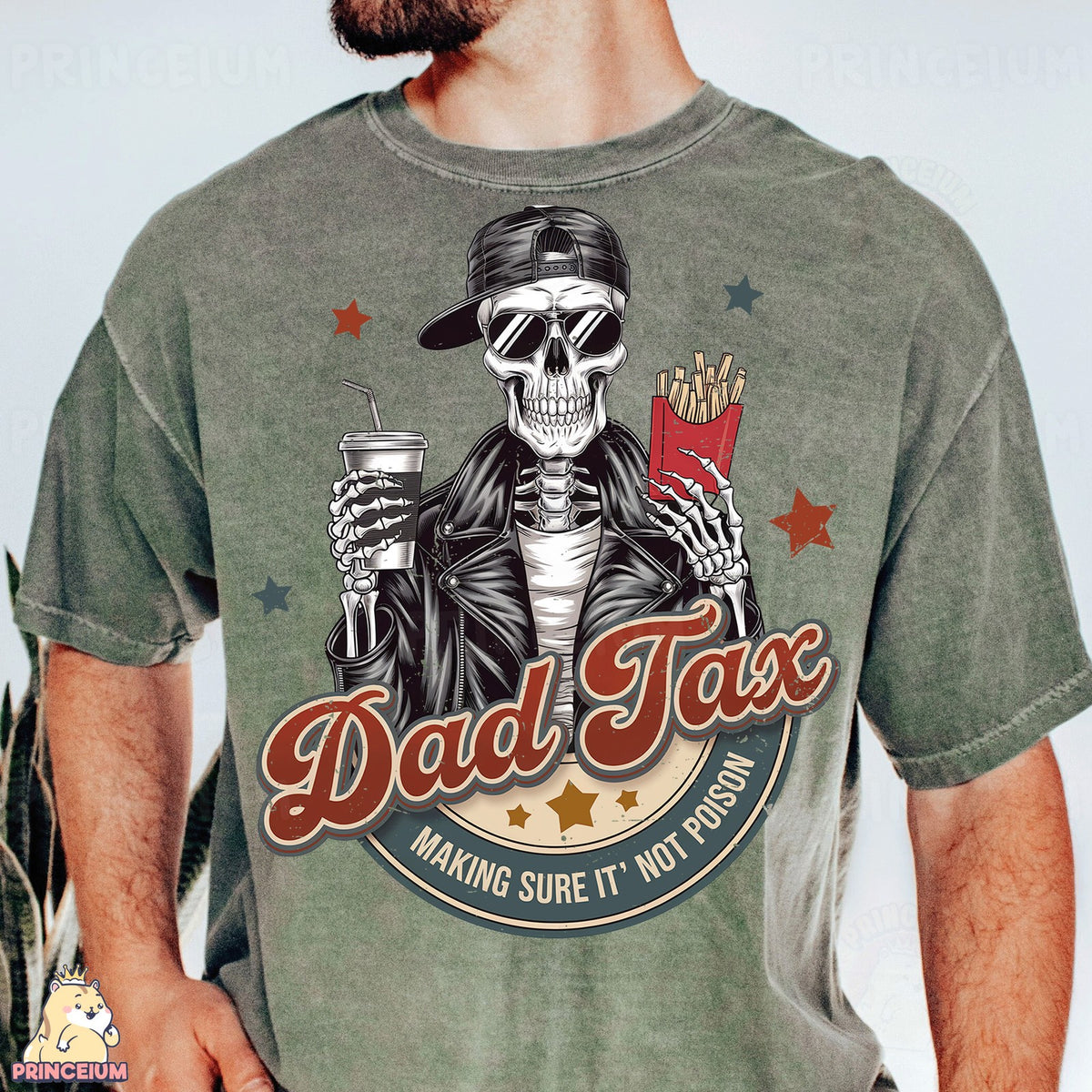 Dad Tax Skeleton