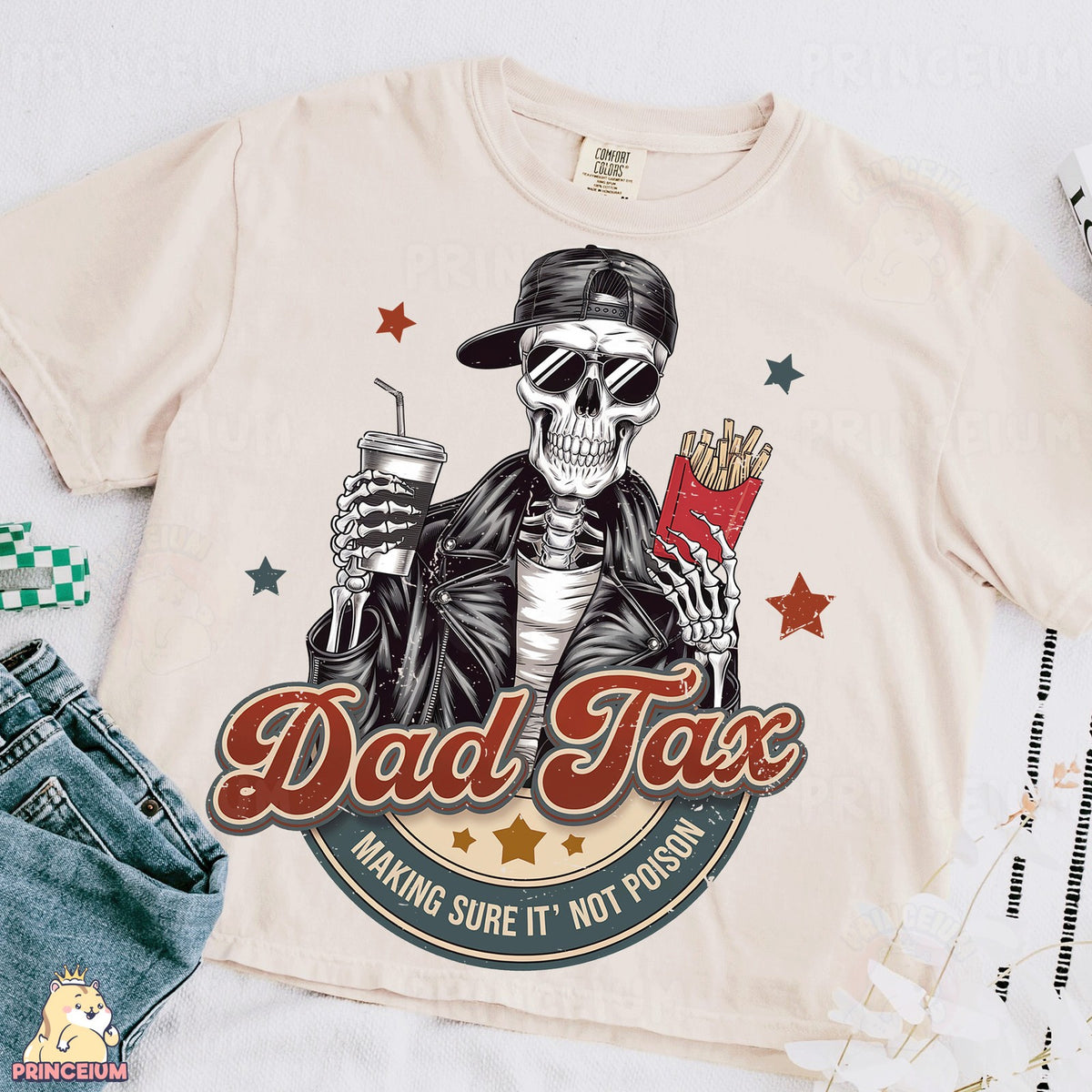 Dad Tax Skeleton