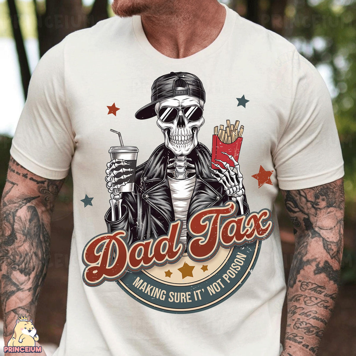 Dad Tax Skeleton