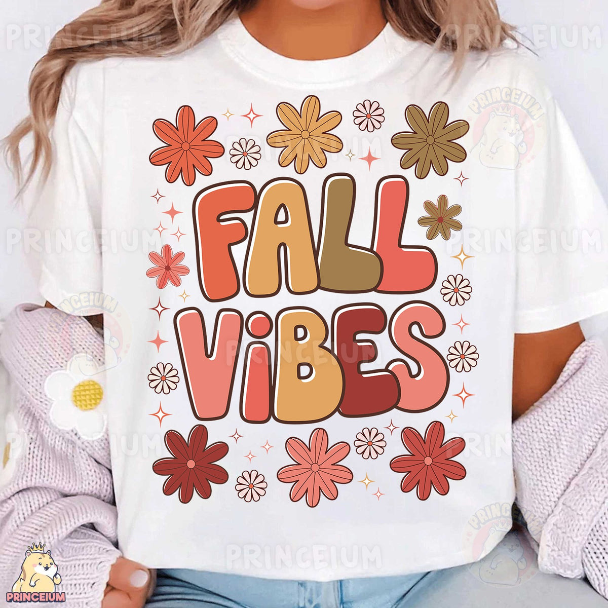 Retro Fall Vibes Floral