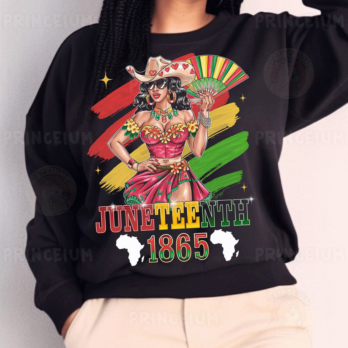 Juneteenth 1865 Cowgirl