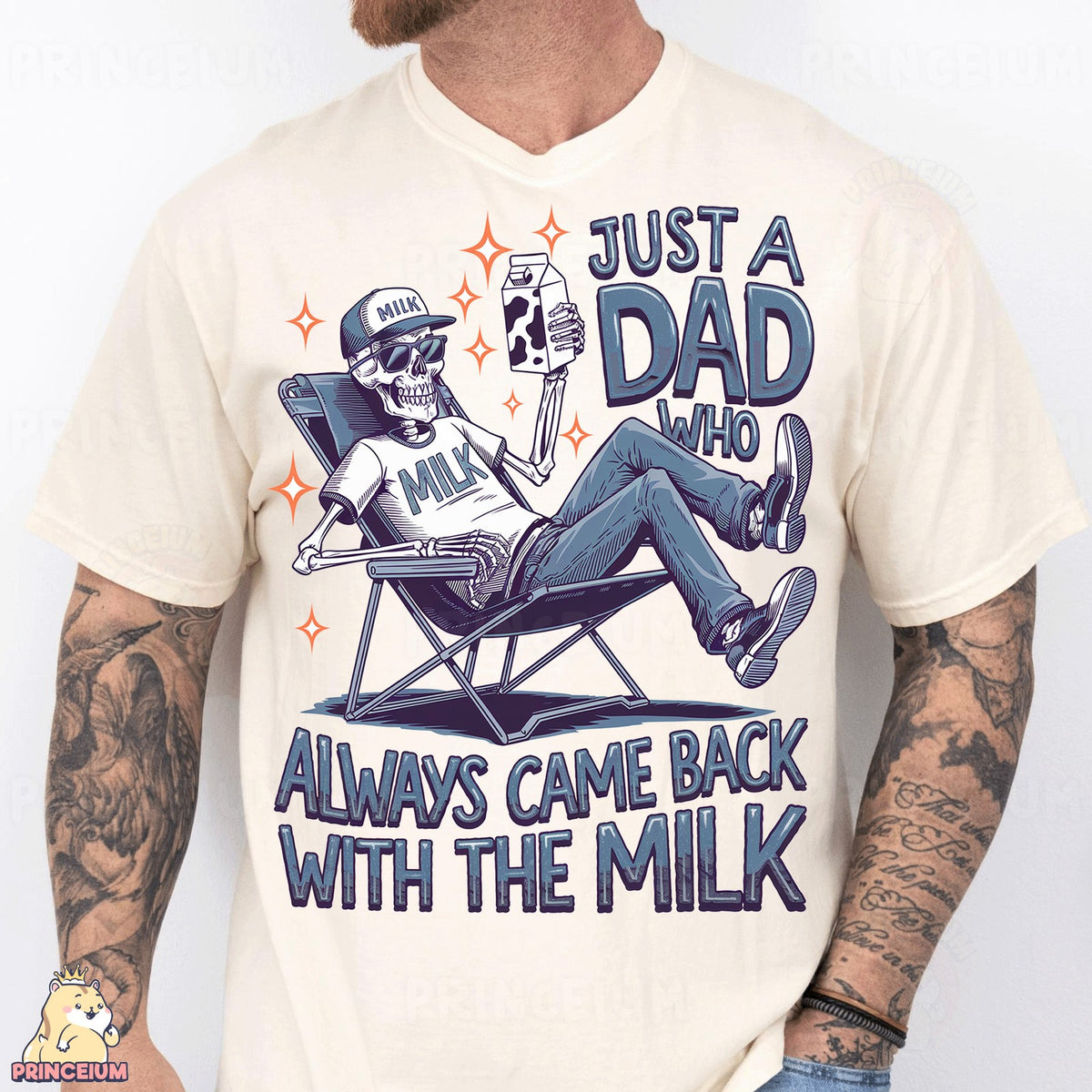 Dad Came Back With the Milk