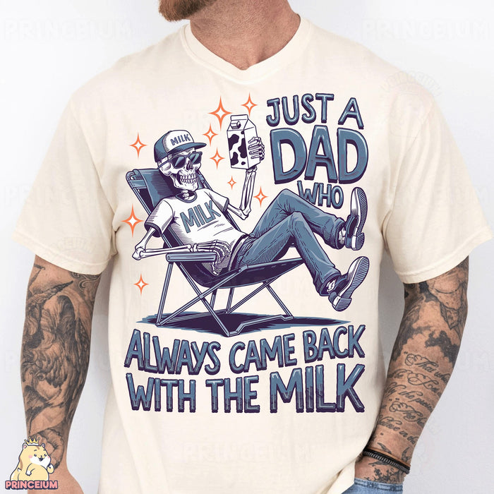 Dad Came Back With the Milk