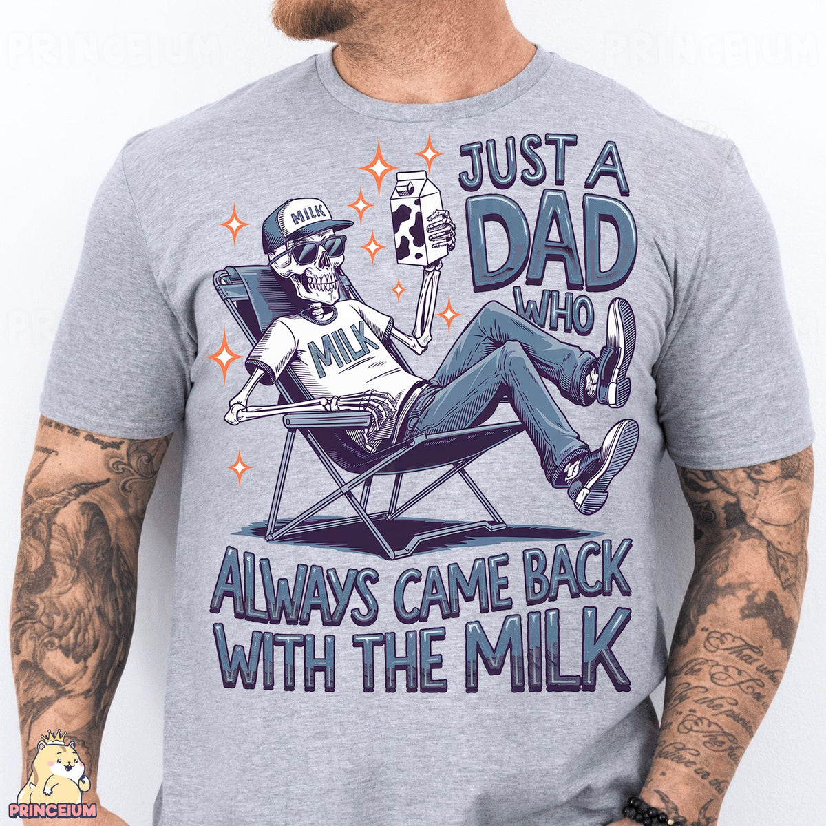Dad Came Back With the Milk