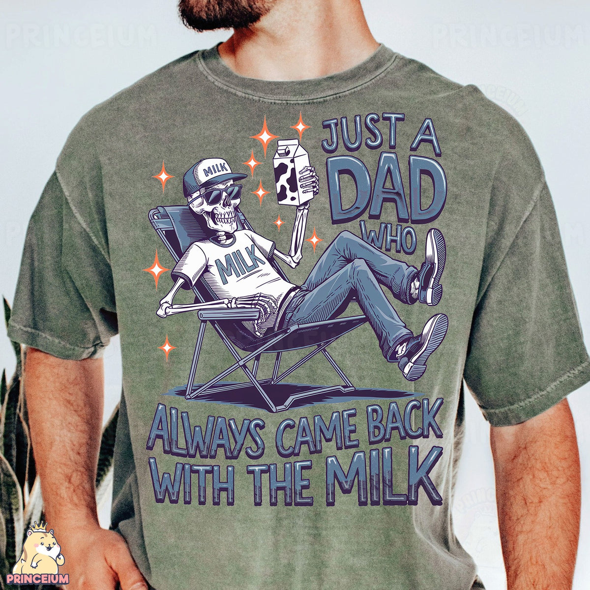 Dad Came Back With the Milk