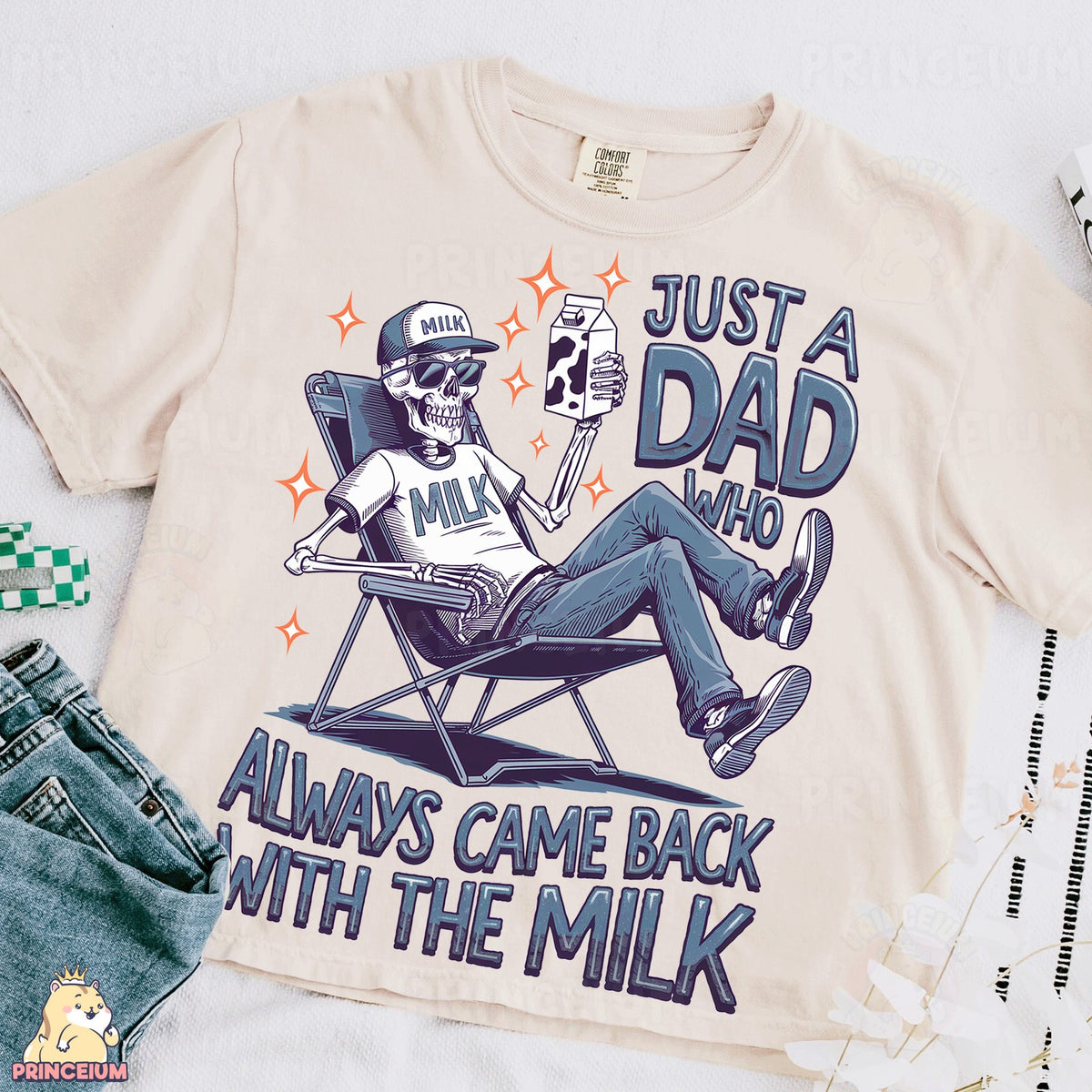 Dad Came Back With the Milk