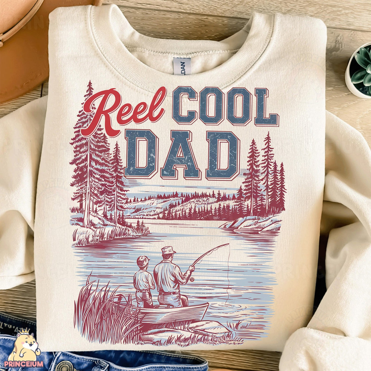 Reel Cool Dad Fishing