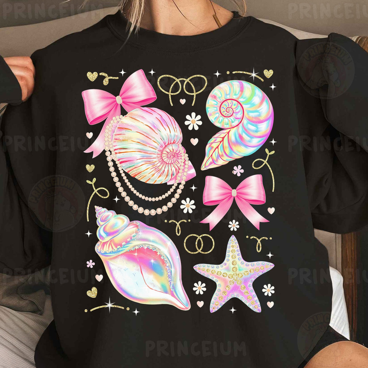 Coquette Seashells & Bows