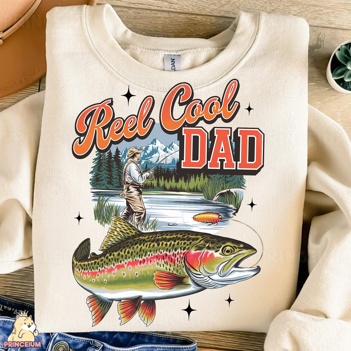 Reel Cool Dad Fishing