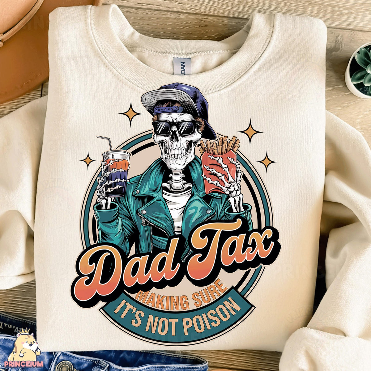 Dad Tax Skeleton