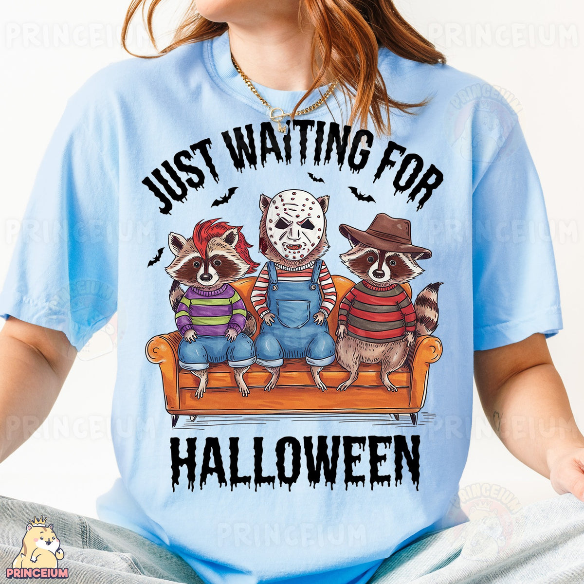 Just Waiting for Halloween Raccoons