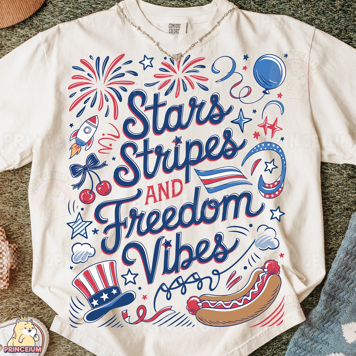 Stars Stripes and Freedom Vibes