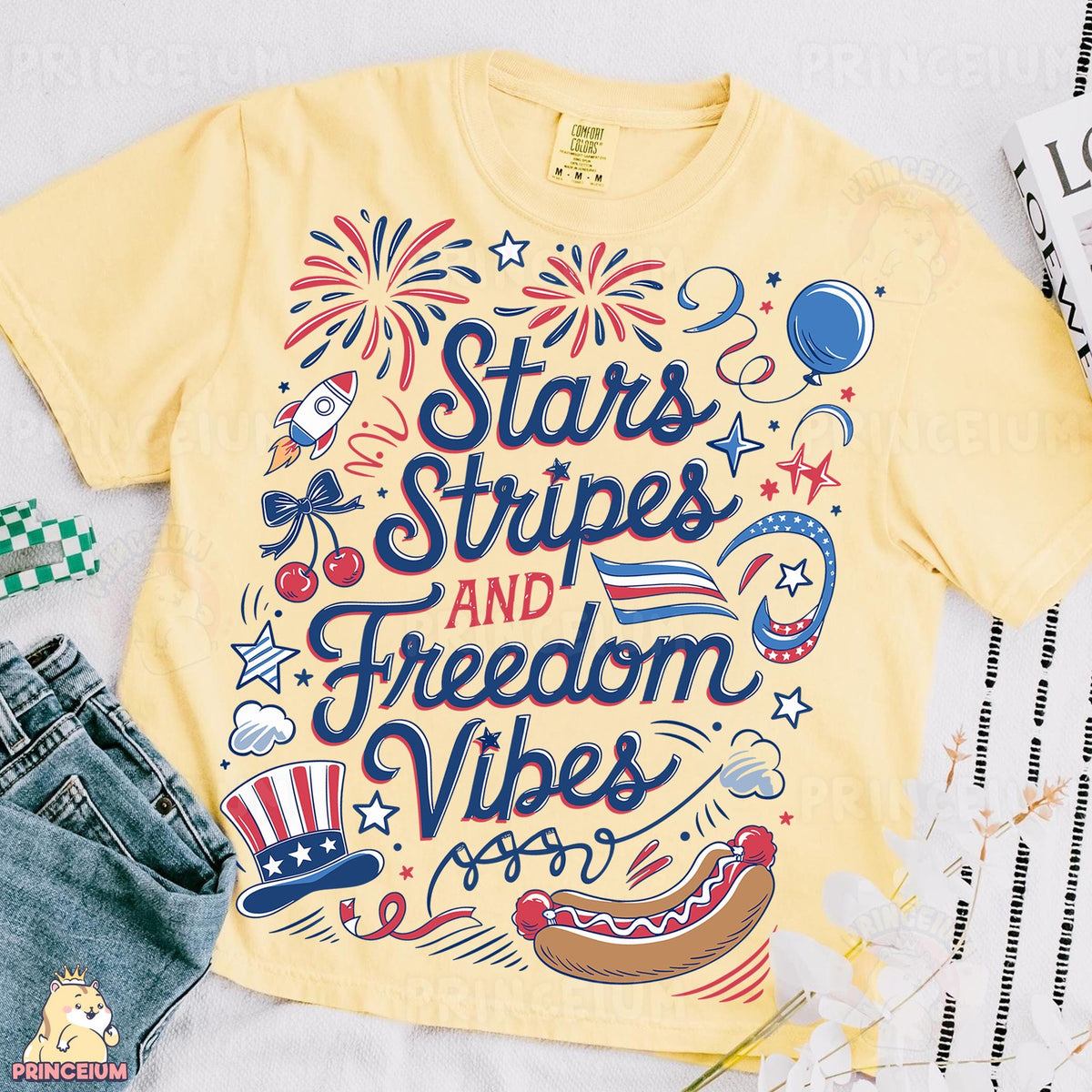 Stars Stripes and Freedom Vibes