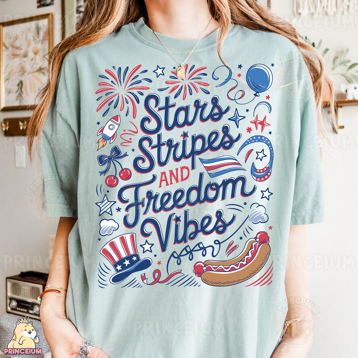 Stars Stripes and Freedom Vibes