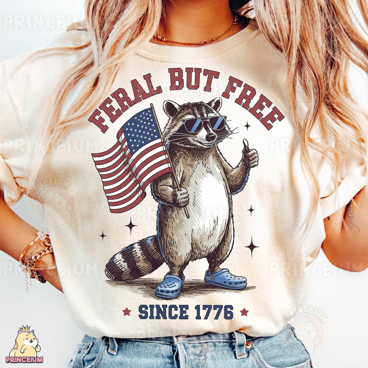 Feral But Free Raccoon