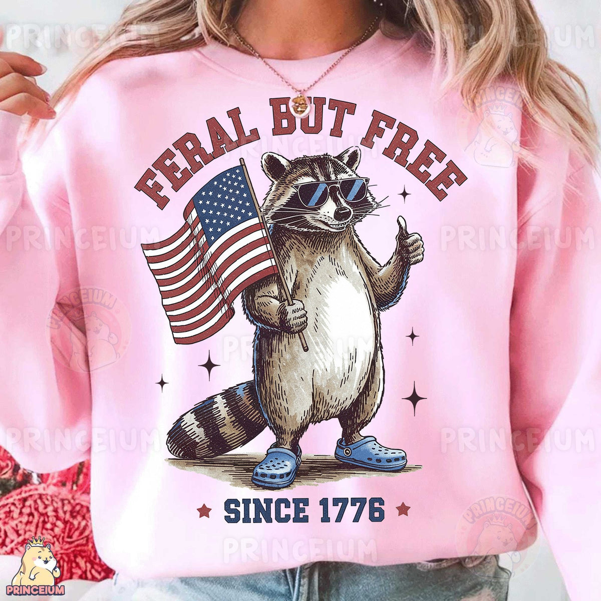 Feral But Free Raccoon