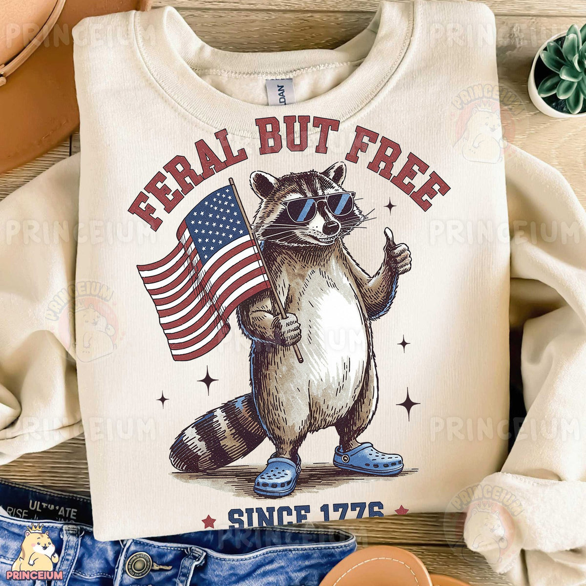 Feral But Free Raccoon
