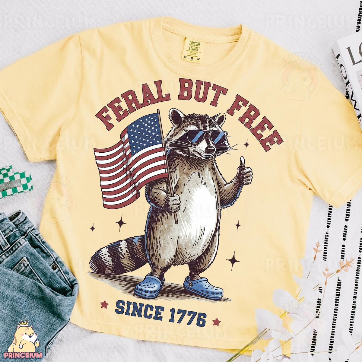 Feral But Free Raccoon