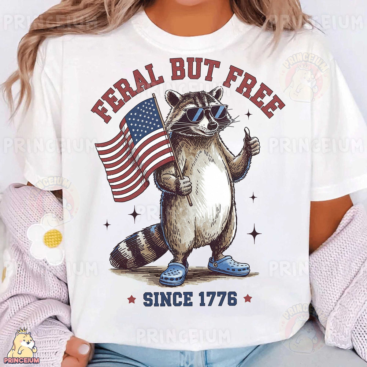 Feral But Free Raccoon