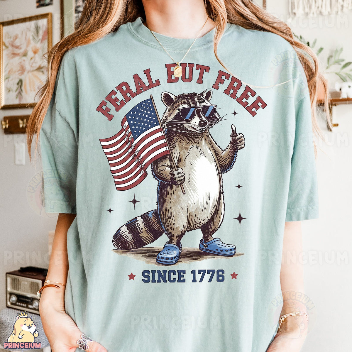Feral But Free Raccoon