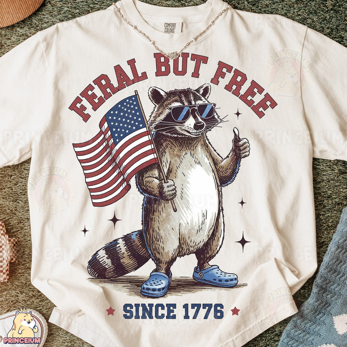 Feral But Free Raccoon