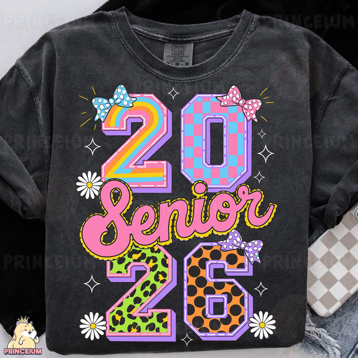 Senior 2026 Colorful Bows