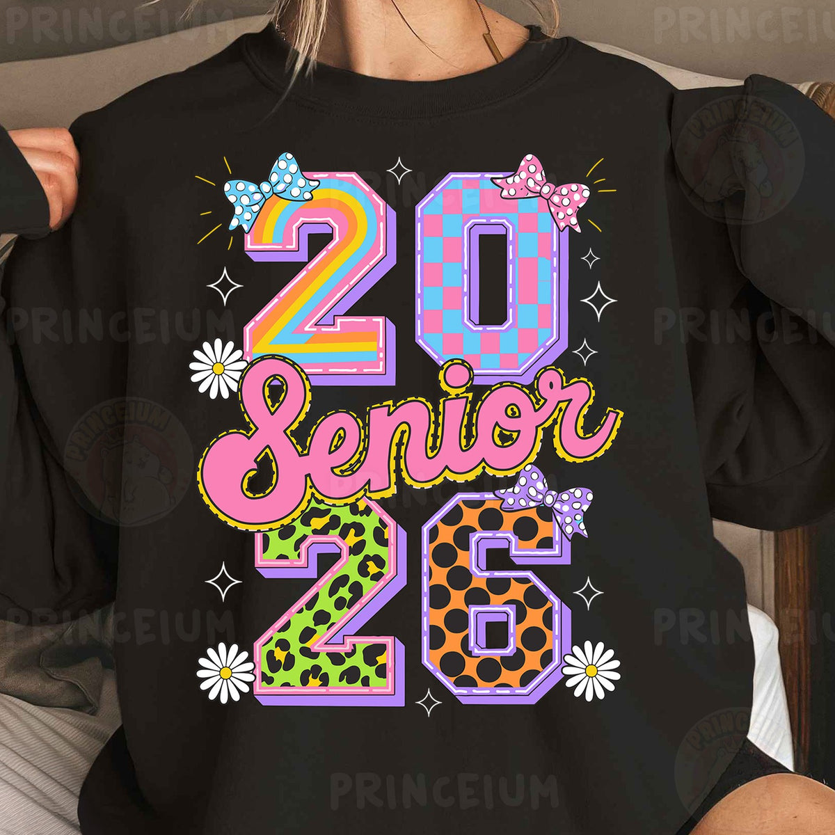 Senior 2026 Colorful Bows